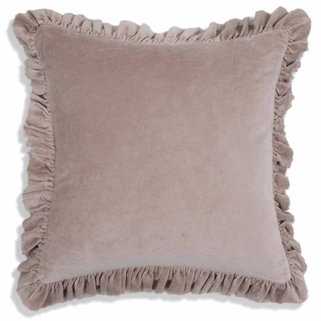 Valencia Distressed Velvet Pillow