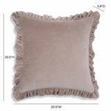 Valencia Distressed Velvet Pillow