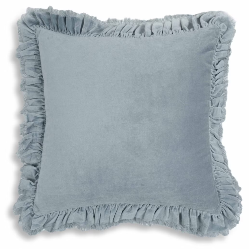 Valencia Distressed Velvet Pillow