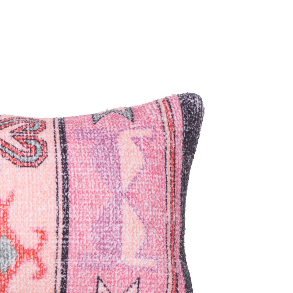 Persian Pink Cotton Bolster Pillow