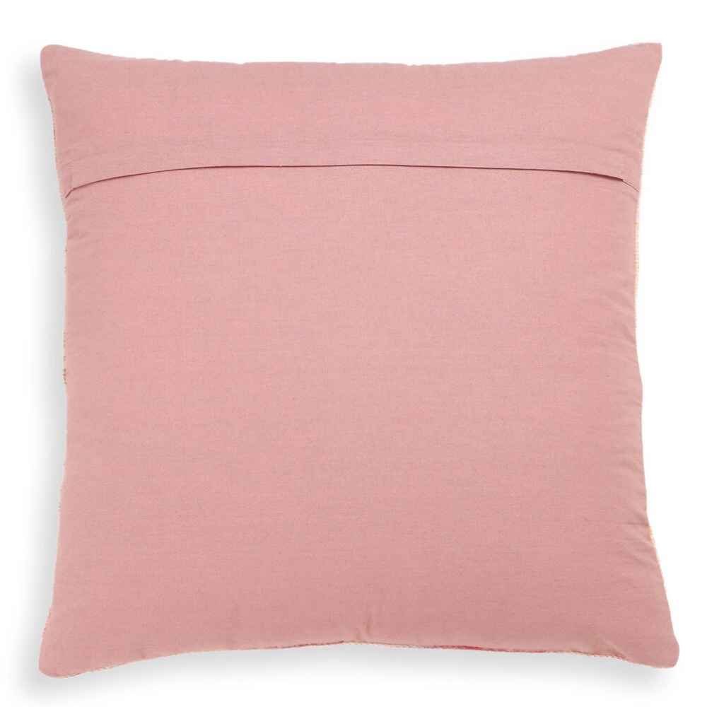 Persian Pink Square Accent Pillow