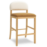 Celia Performance Velvet Counter Stool