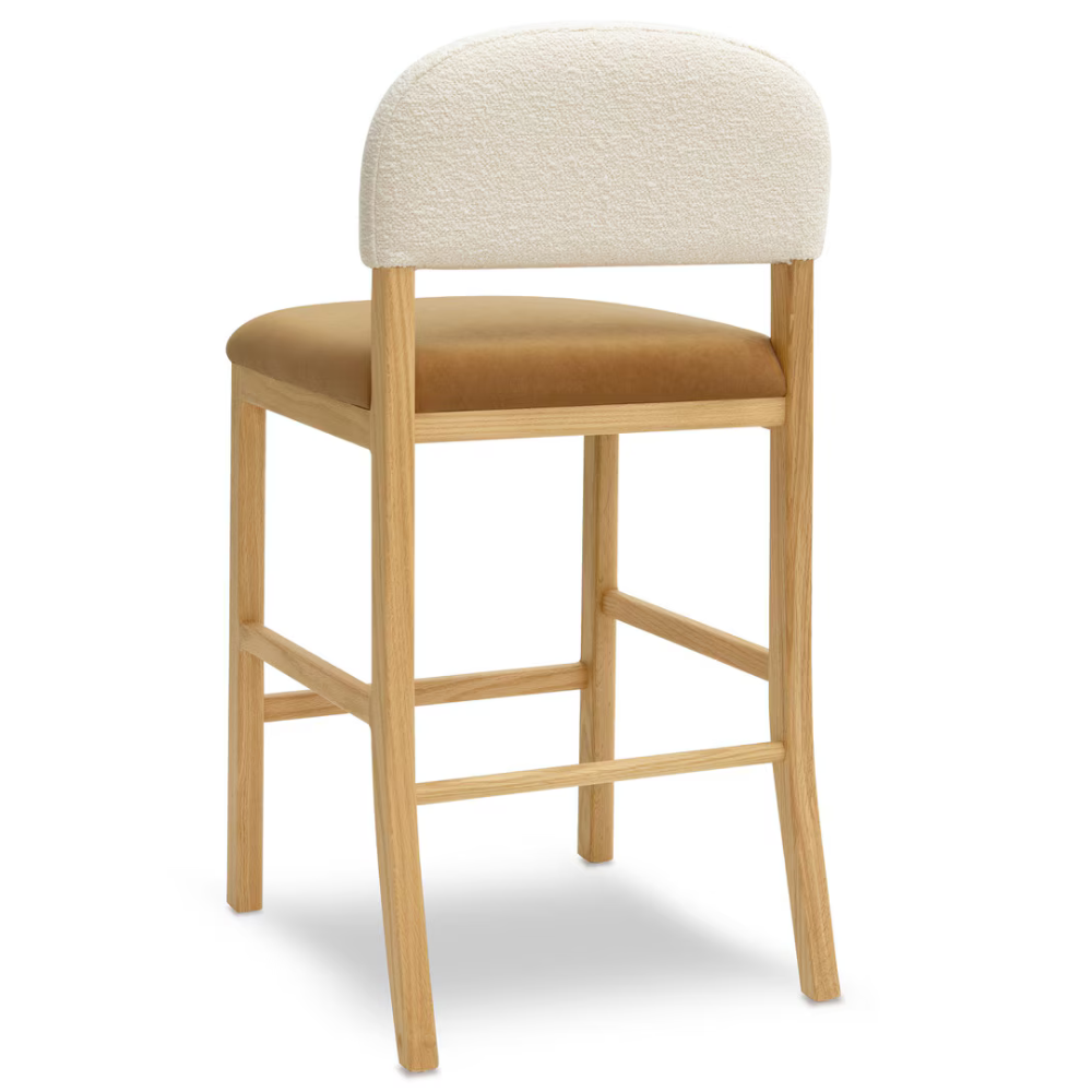 Celia Performance Velvet Counter Stool