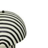 Lennox Striped Papier Mache Floor Lamp