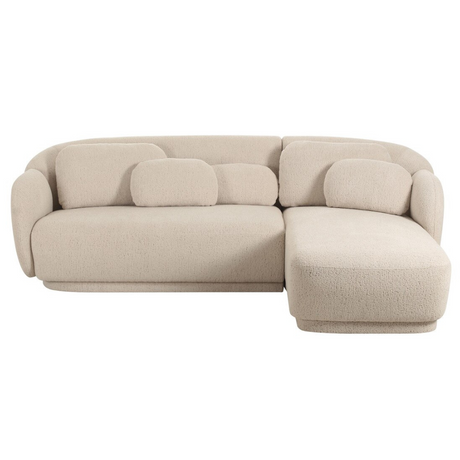 Indie Boucle Sectional Sofa