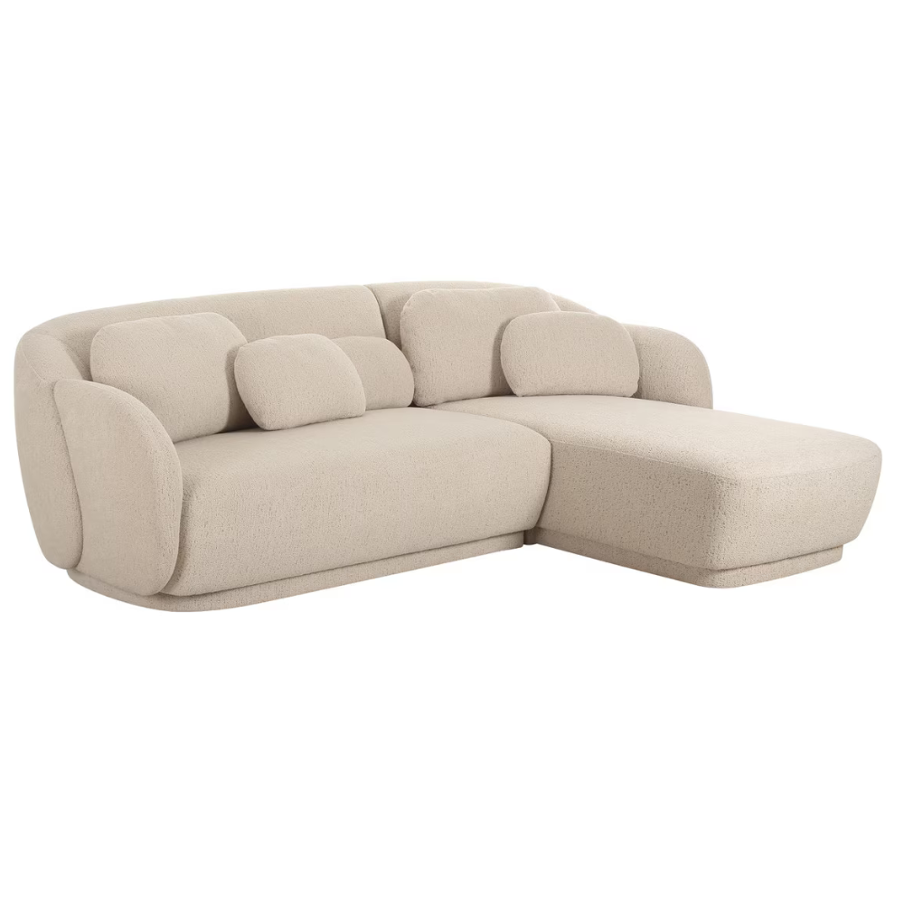 Indie Boucle Sectional Sofa