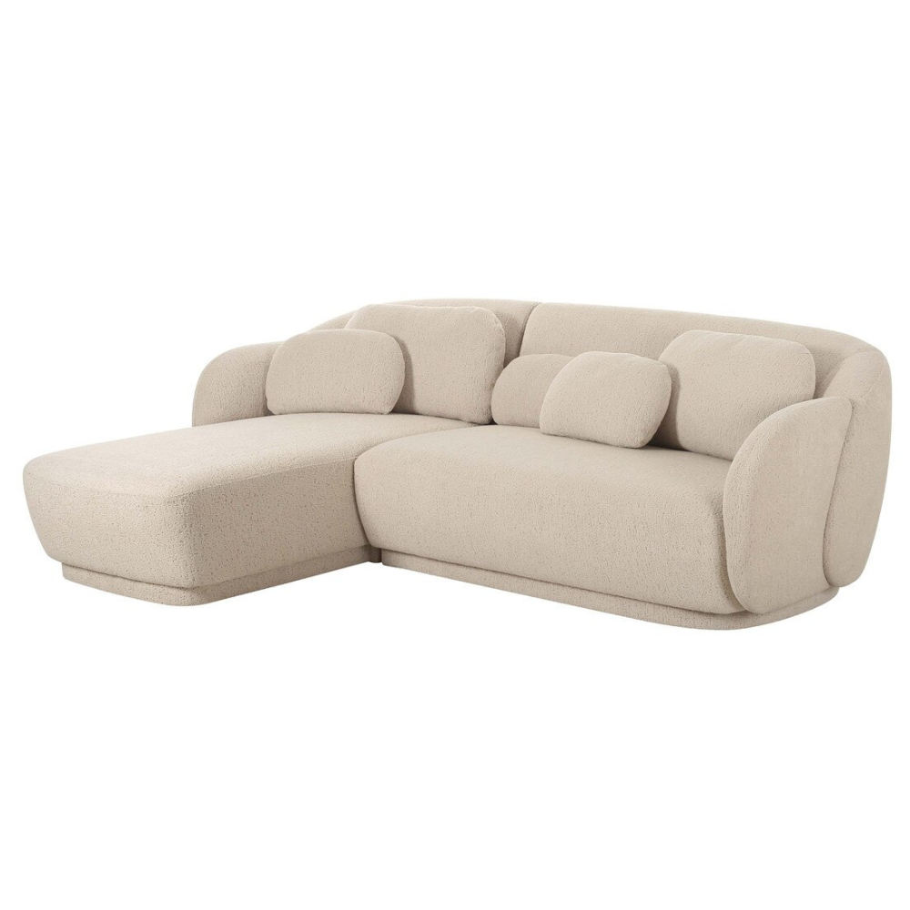 Indie Boucle Sectional Sofa