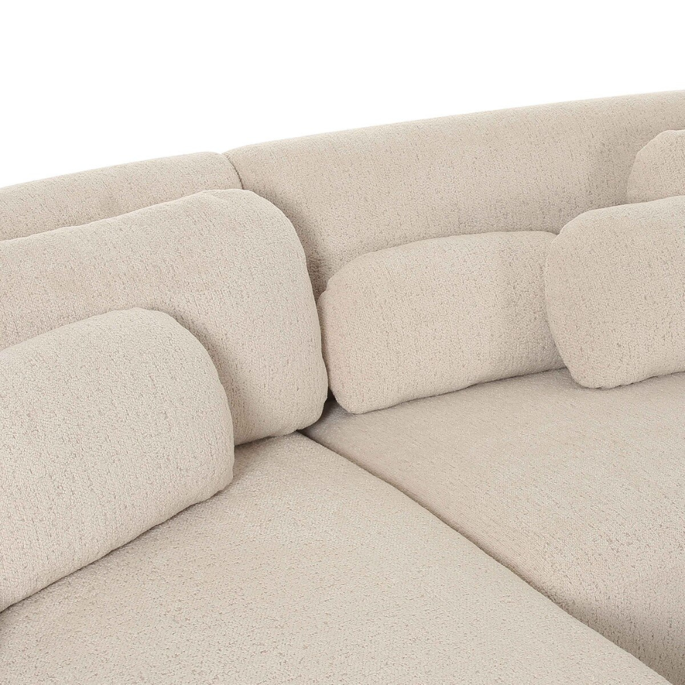 Indie Boucle Sectional Sofa