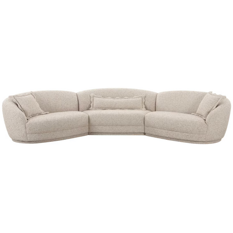 Sinclair Two-Tone Boucle Sectional