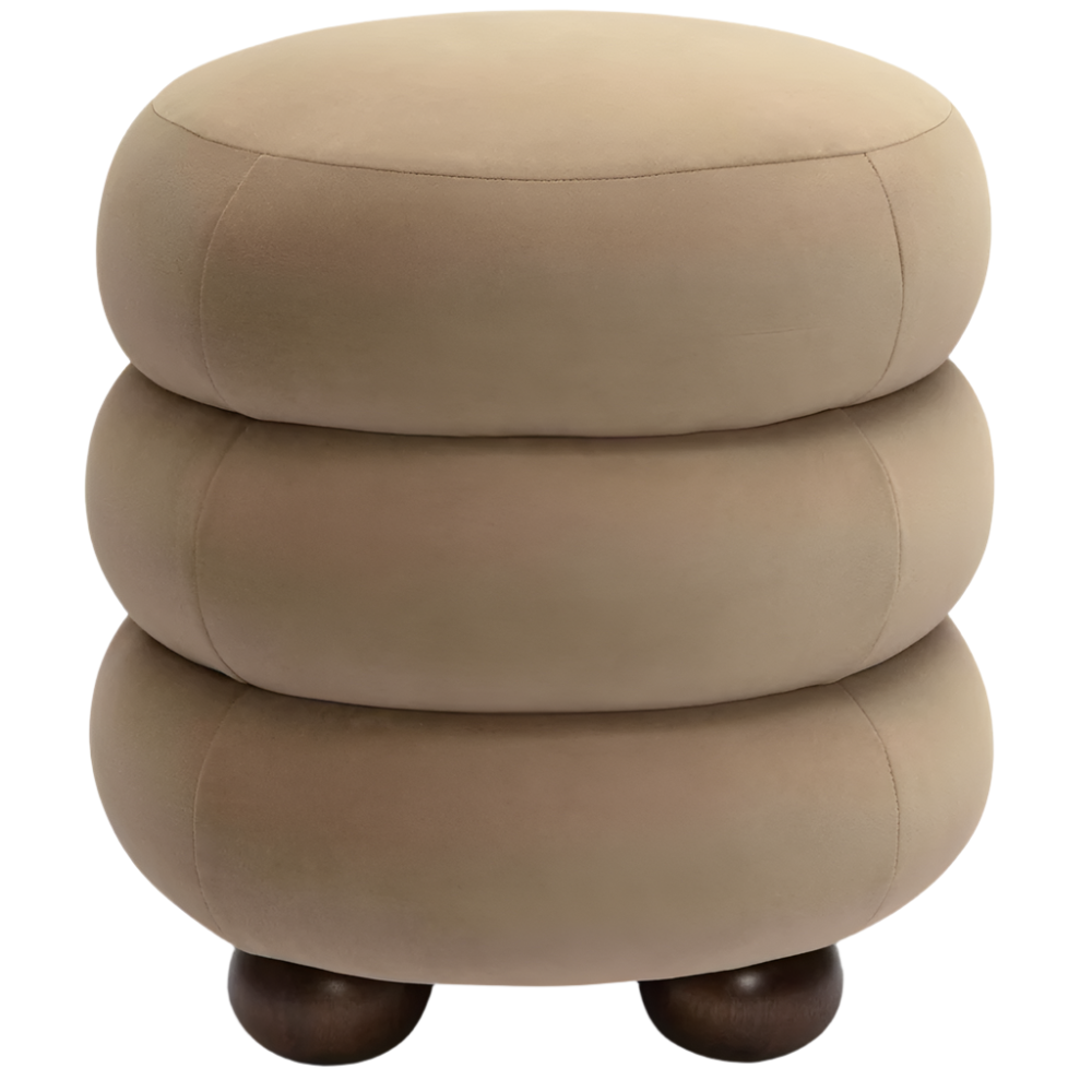 Marlow Velvet Ottoman