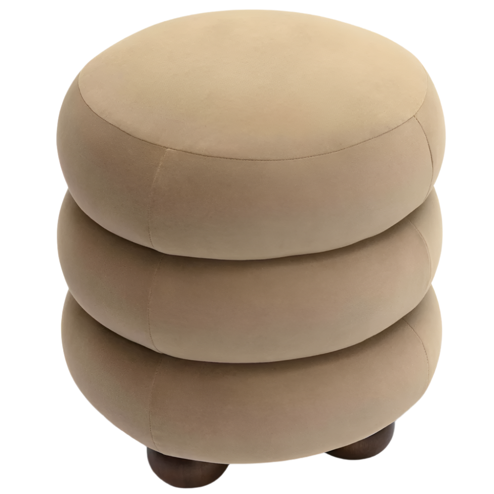 Marlow Velvet Ottoman