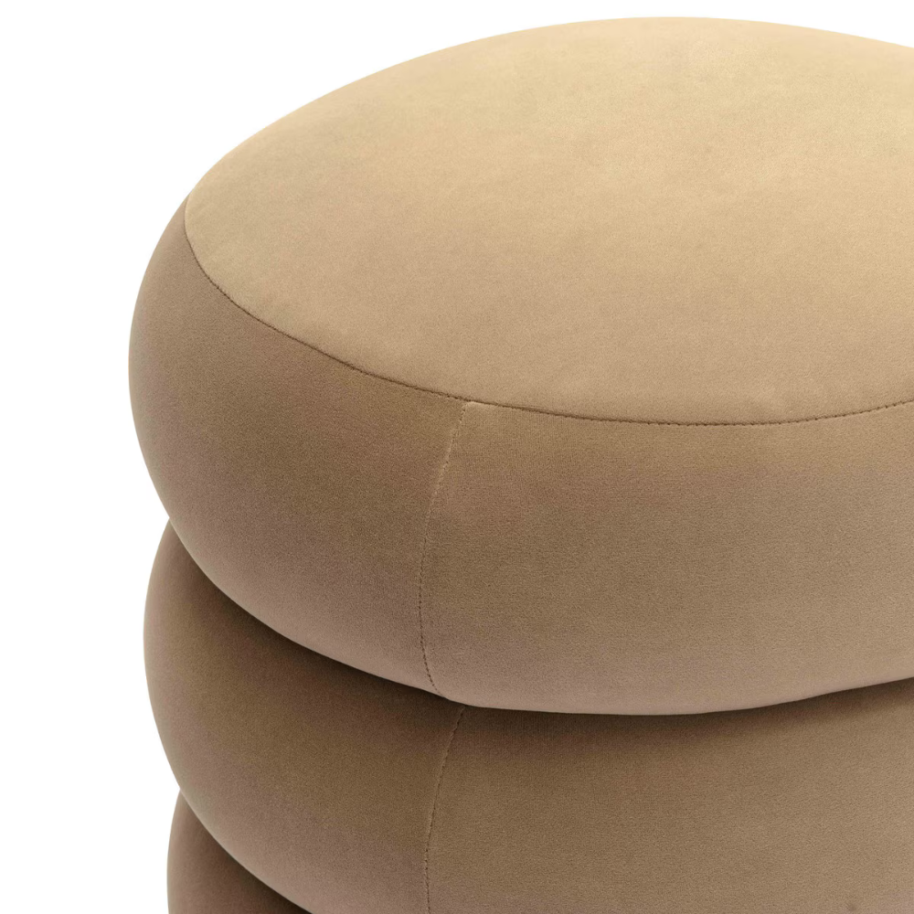 Marlow Velvet Ottoman