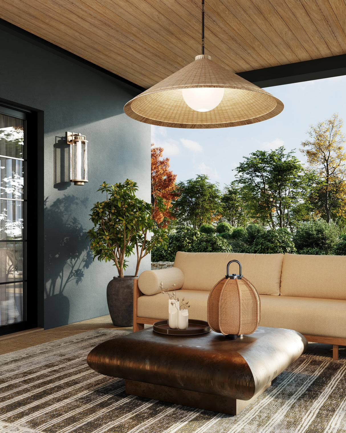 Maltby Outdoor Rechargeable Table Lamp