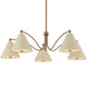 Clive Chandelier Chandeliers F3542-PBR/SSD 197292174929