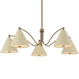 Clive Chandelier Chandeliers F3542-PBR/SSD 197292174929