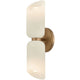 Hermann Wall Sconce Sconces B4714-PBR 197292174622