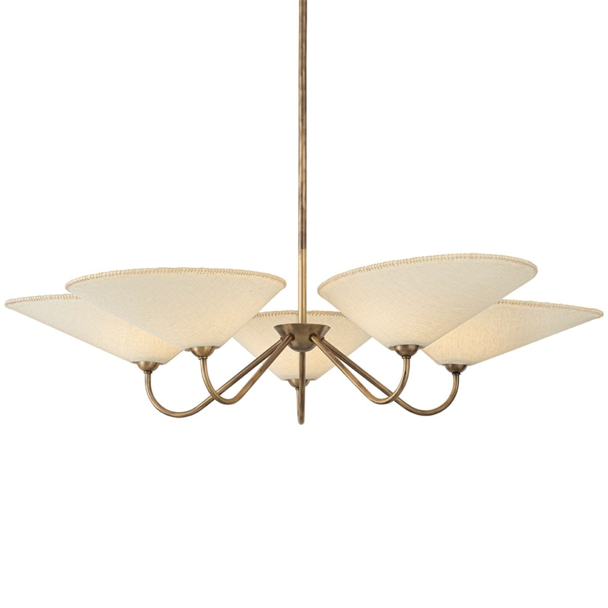 Sinclair Chandelier Chandeliers F3246-PBR 197292164975