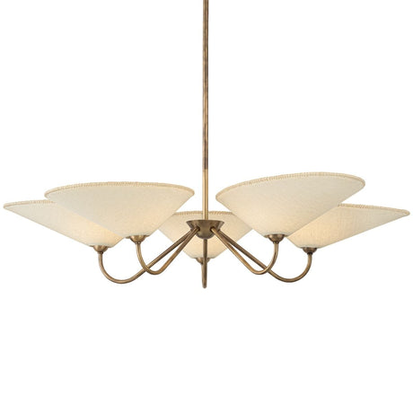Sinclair Chandelier Chandeliers F3246-PBR 197292164975