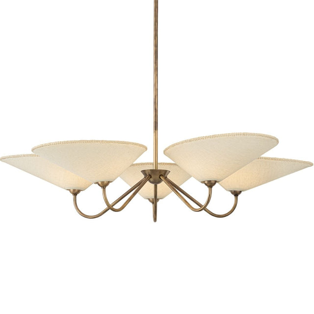 Sinclair Chandelier Chandeliers F3246-PBR 197292164975