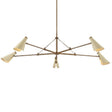 Andersen Chandelier Chandeliers F4369-PBR/SSD 197292182375