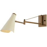 Andersen Wall Sconce Sconces B4314-PBR/SSD 197292182016