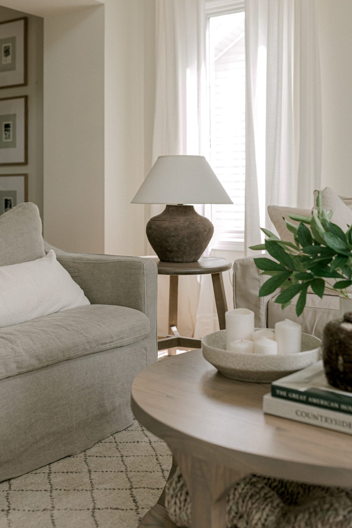 Calabria Rustco Table Lamp Table + Desk Lamps