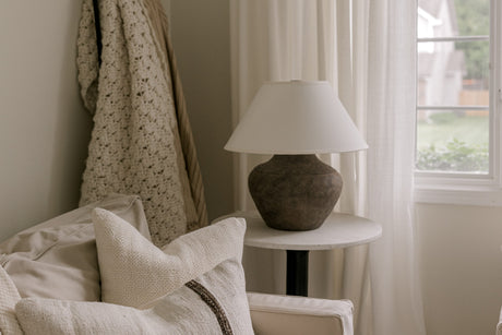 Calabria Rustco Table Lamp Table + Desk Lamps