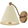 Clive Wall Sconce Sconces B3508-PBR/SSD 197292174585