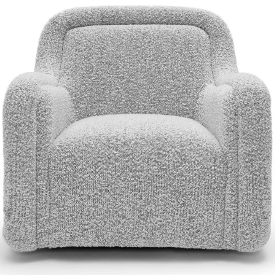 Bobbi Boucle Swivel Chair