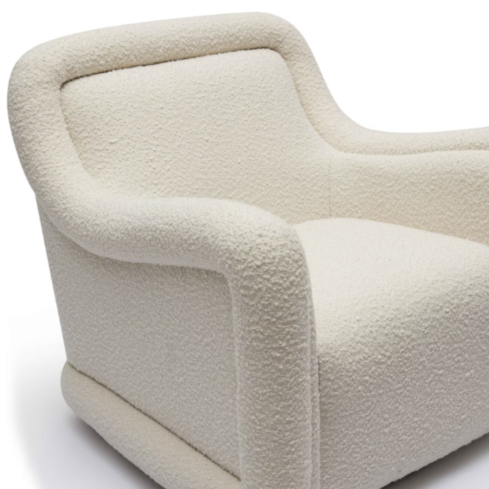 Bobbi Boucle Swivel Chair