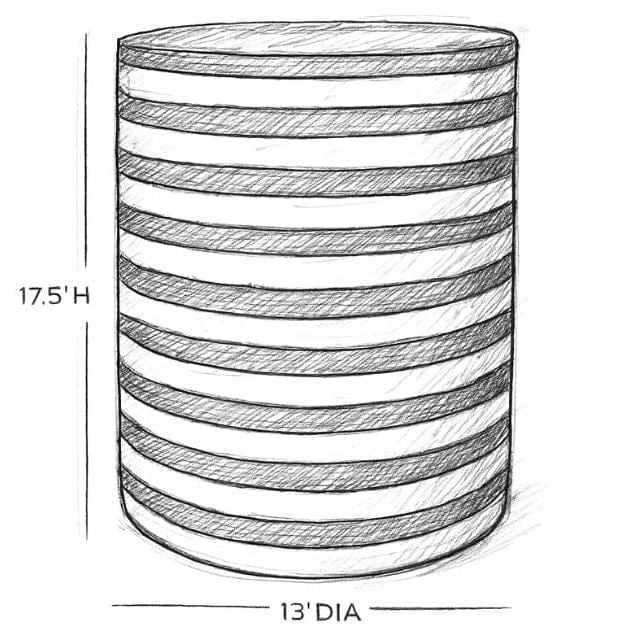 Joyous Stool/Side Table Outdoor Side Tables