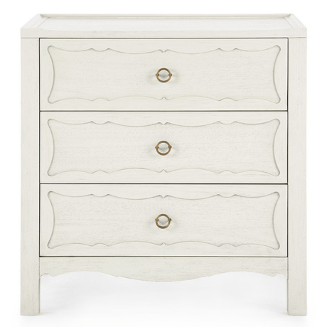 Sara 3-Drawer End Table