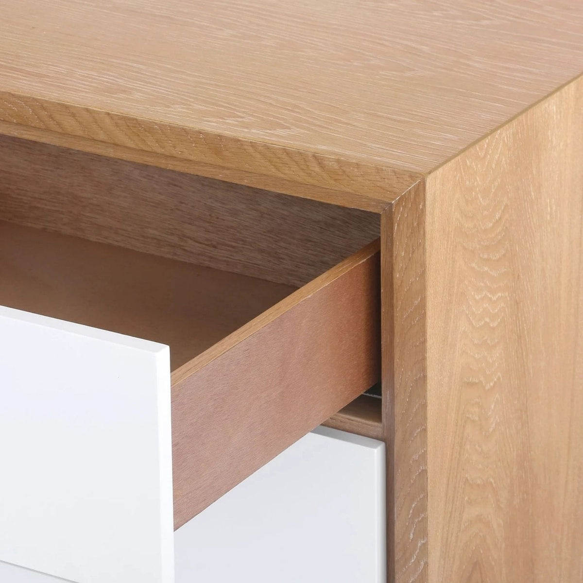Berkeley 3-Drawer Side Table Nightstands + Bedside Tables
