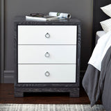 Berkeley 3-Drawer Side Table Nightstands + Bedside Tables