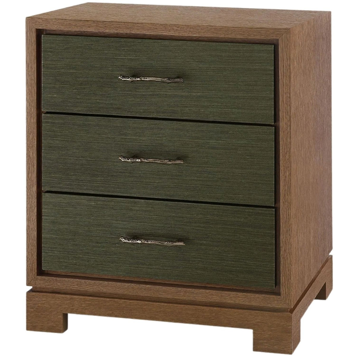 Berkeley 3-Drawer Side Table Nightstands + Bedside Tables