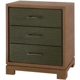 Berkeley 3-Drawer Side Table Nightstands + Bedside Tables