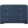 Frances Large 6-Drawer Dresser Dressers FRA-250-58