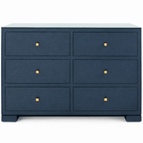 Frances Large 6-Drawer Dresser Dressers FRA-250-58-GT