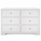 Frances Large 6-Drawer Dresser Dressers FRA-250-59