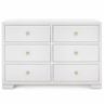 Frances Large 6-Drawer Dresser Dressers FRA-250-59