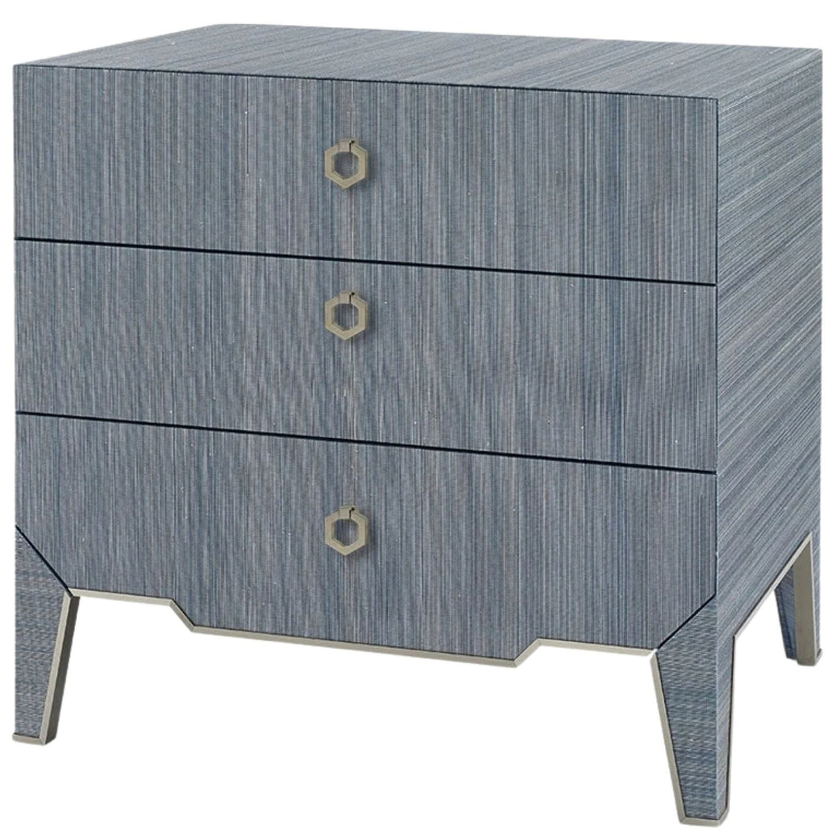 Madeline 3-Drawer Side Table Nightstands + Bedside Tables