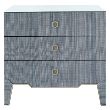 Madeline 3-Drawer Side Table Nightstands + Bedside Tables MAD-130-6318-894-GT