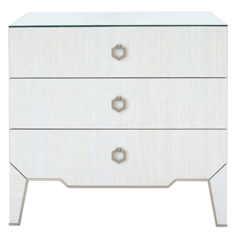 Madeline 3-Drawer Side Table Nightstands + Bedside Tables MAD-130-6309-894-GT