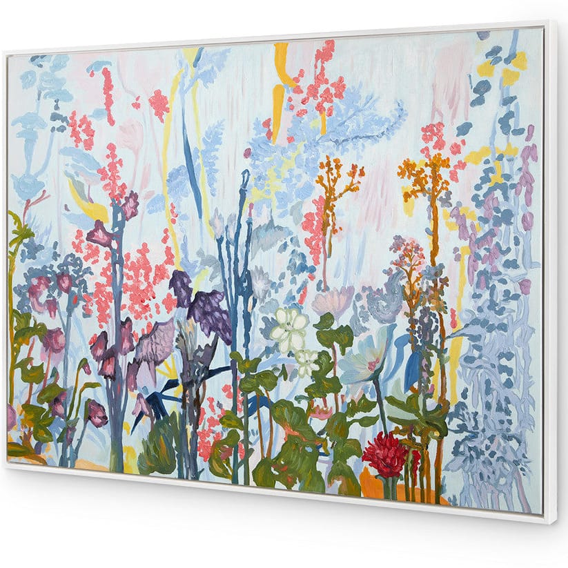 Wildflower Framed Canvas Painting