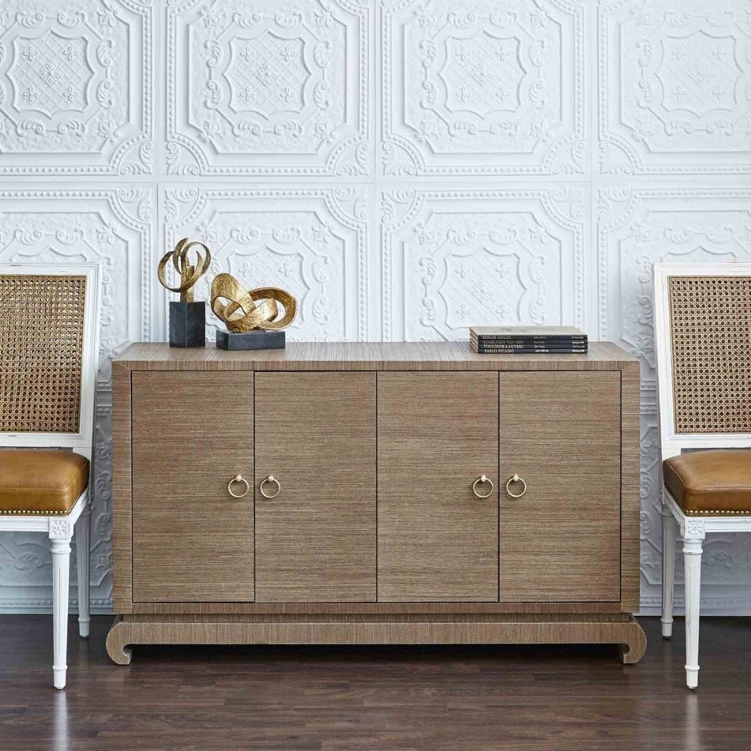 Meredith 4-Door Cabinet Sideboards + Cabinets