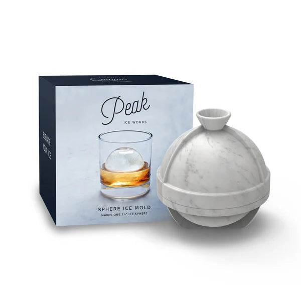 W&P Marble Peak Sphere Ice Mold