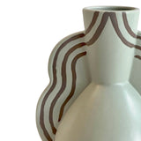 Ceramic Squiggle Vase