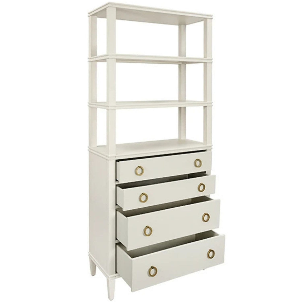 Brooke Etagere Bookcases, Tall Cabinets + Shelving