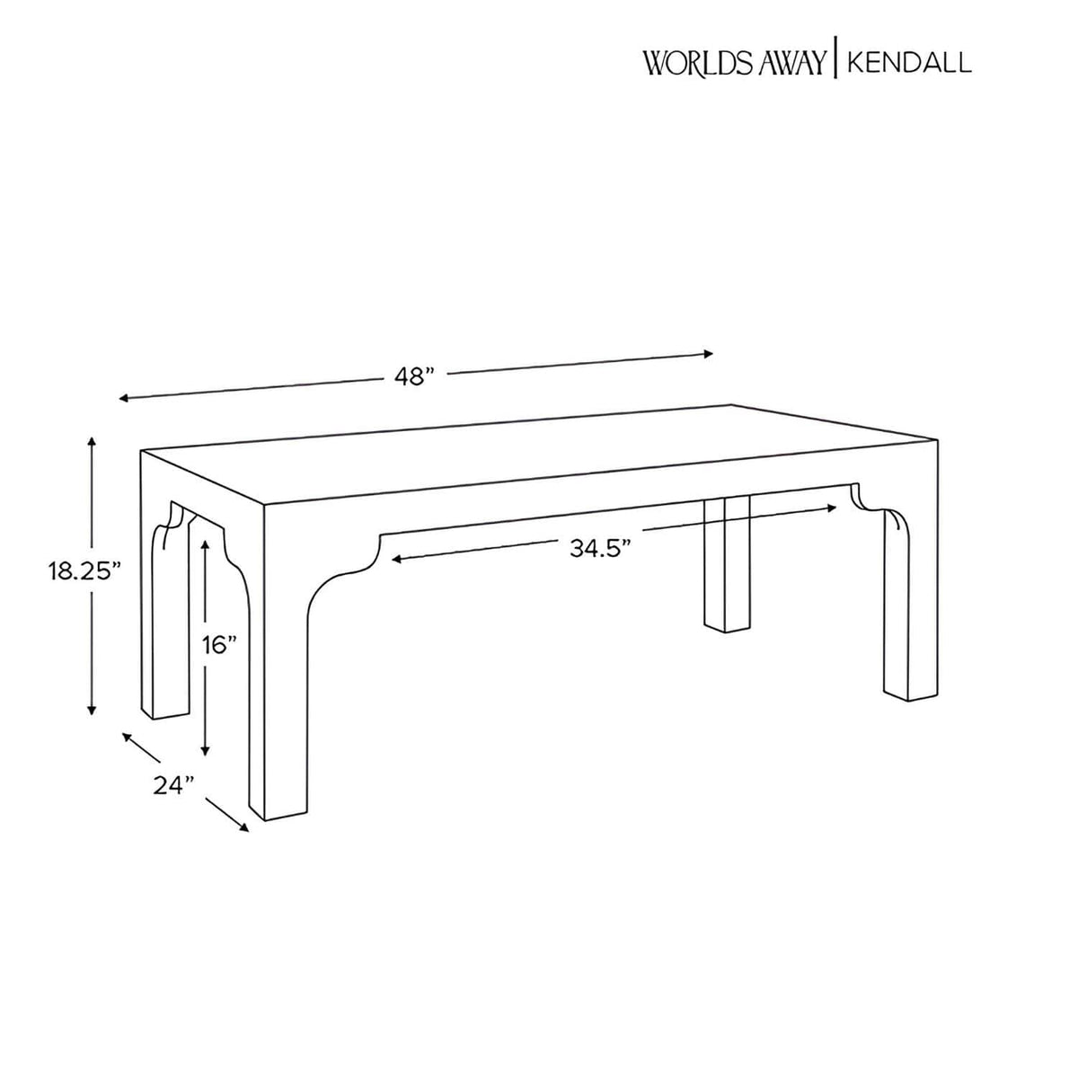 Kendall Coffee Table Coffee Tables