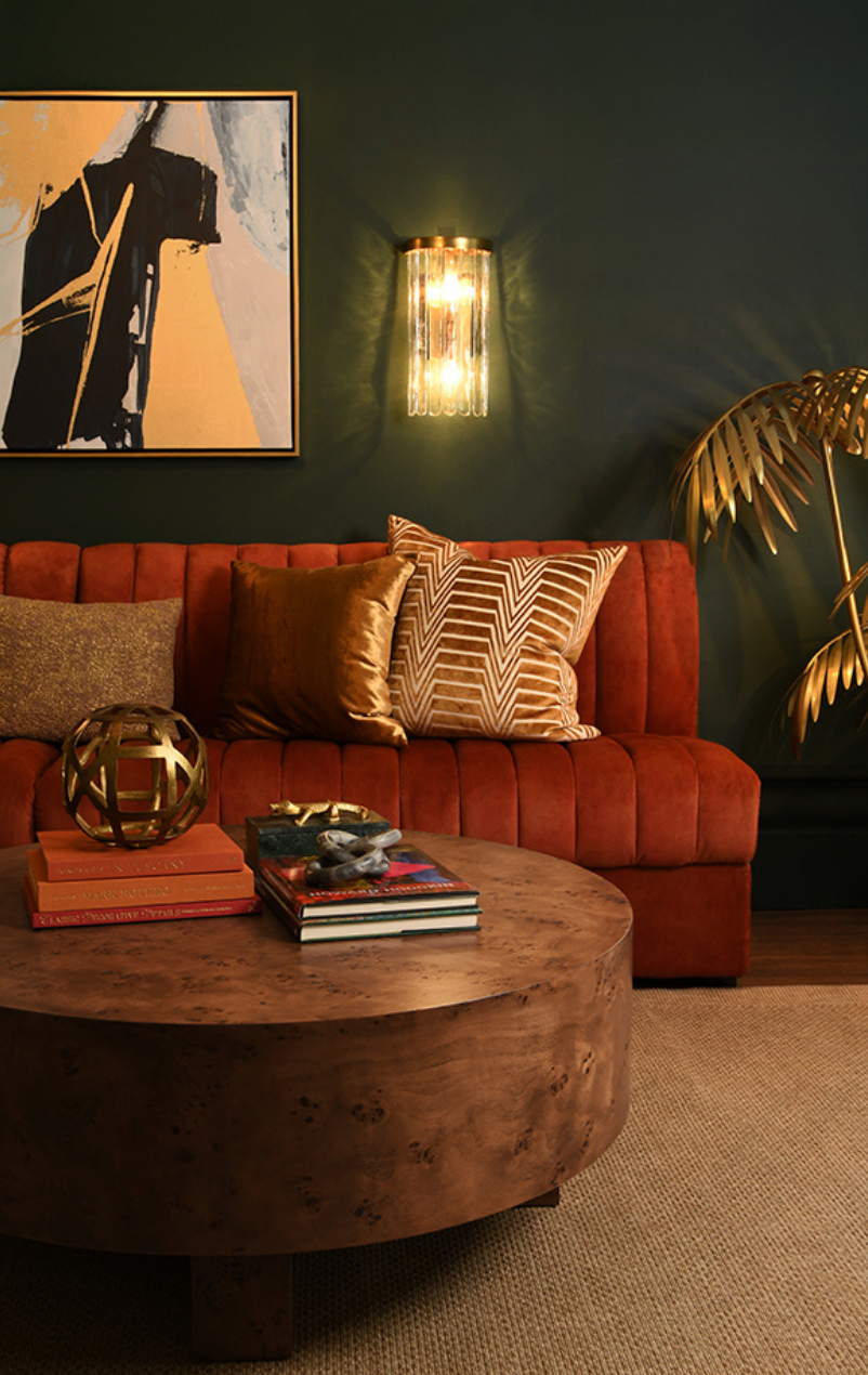 Oslo Burl Coffee Table